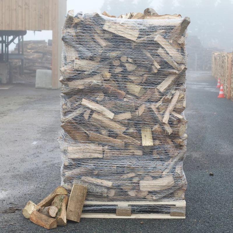 Brennholz – 40 cm – Ballen auf Palette 2 m³