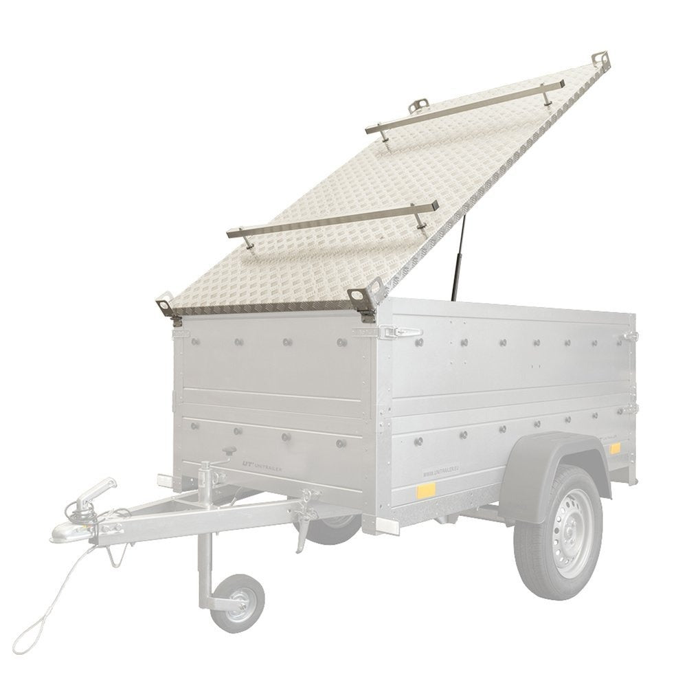 Garden Trailer 200 KIPP Anhänger 200 × 106 cm mit Aluminiumdeckel