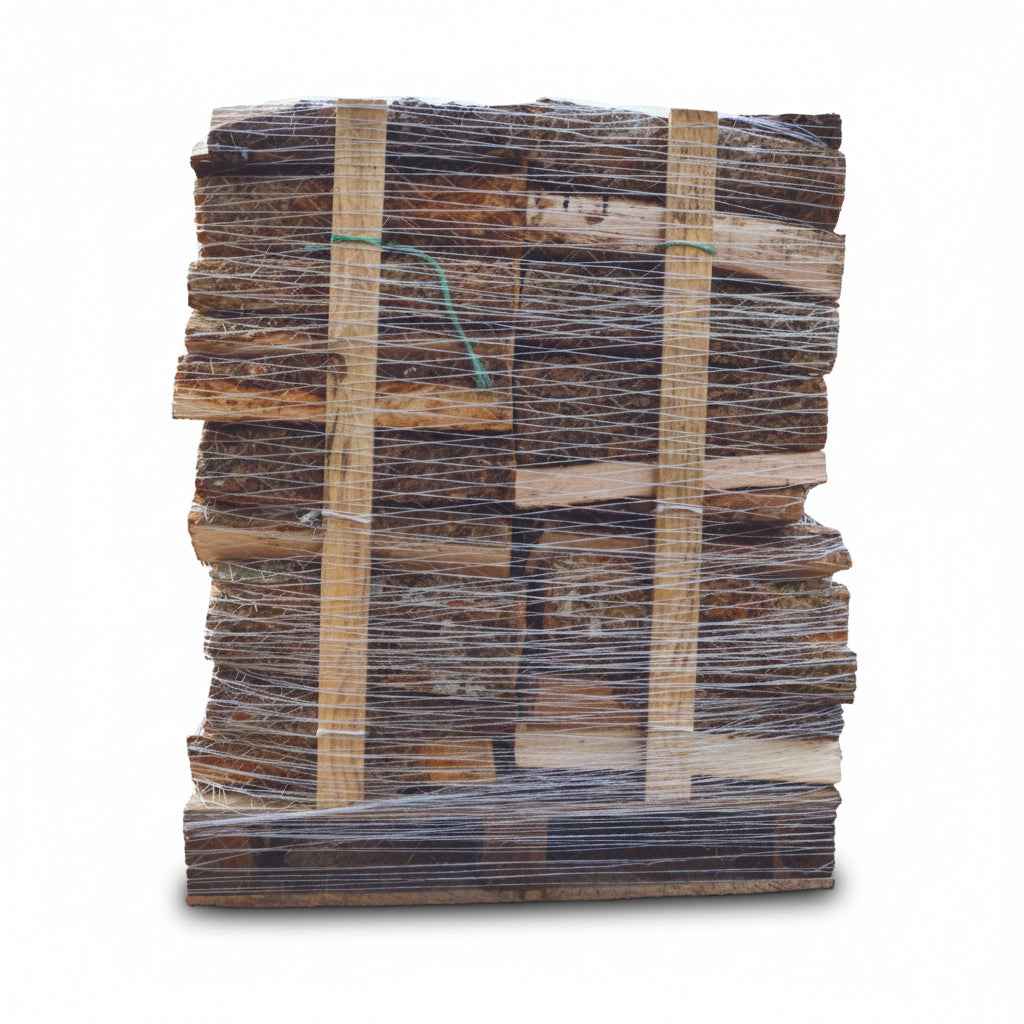 Französisches extra trockenes Hartholz-Brennholz 50 cm – Palette 1,2 m³, 1,5 Raummeter