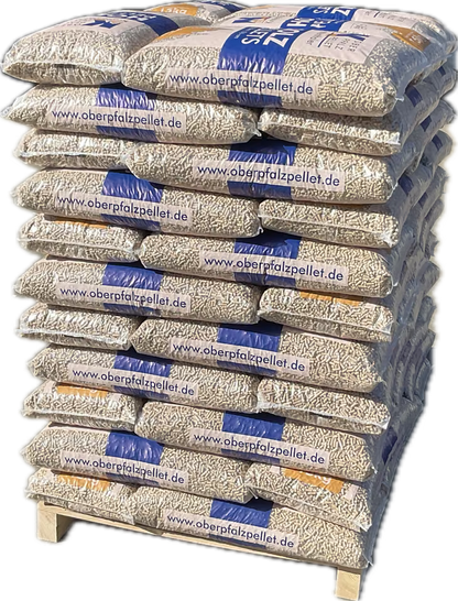 Pellets Oberpfalz Pellet ENplus A1 (15-kg-Säcke – Ø 6 mm)