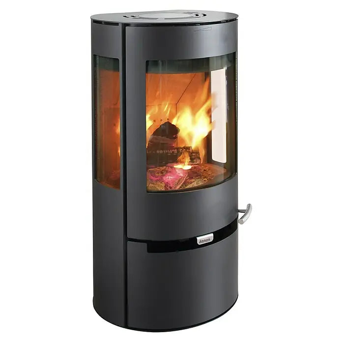 Aduro 9 Kaminofen – 8 kW, Heizvolumen 334 m³, Stahl, Schwarz