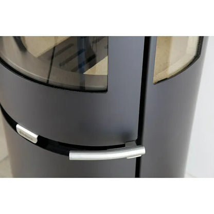 Aduro 9 Kaminofen – 8 kW, Heizvolumen 334 m³, Stahl, Schwarz