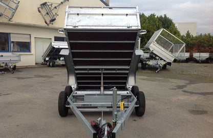Hochleistungs-Lider-Muldenkipper, PTAC 1500 kg, Doppelachse mit Bremsen