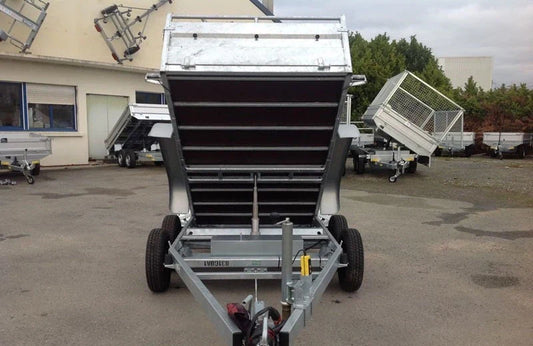 Hochleistungs-Lider-Muldenkipper, PTAC 1500 kg, Doppelachse mit Bremsen