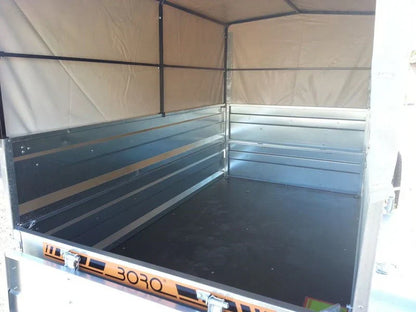 Gepäckanhänger Boro 2 Achsen, 750 kg: Fahren ohne elektronischen Führerschein