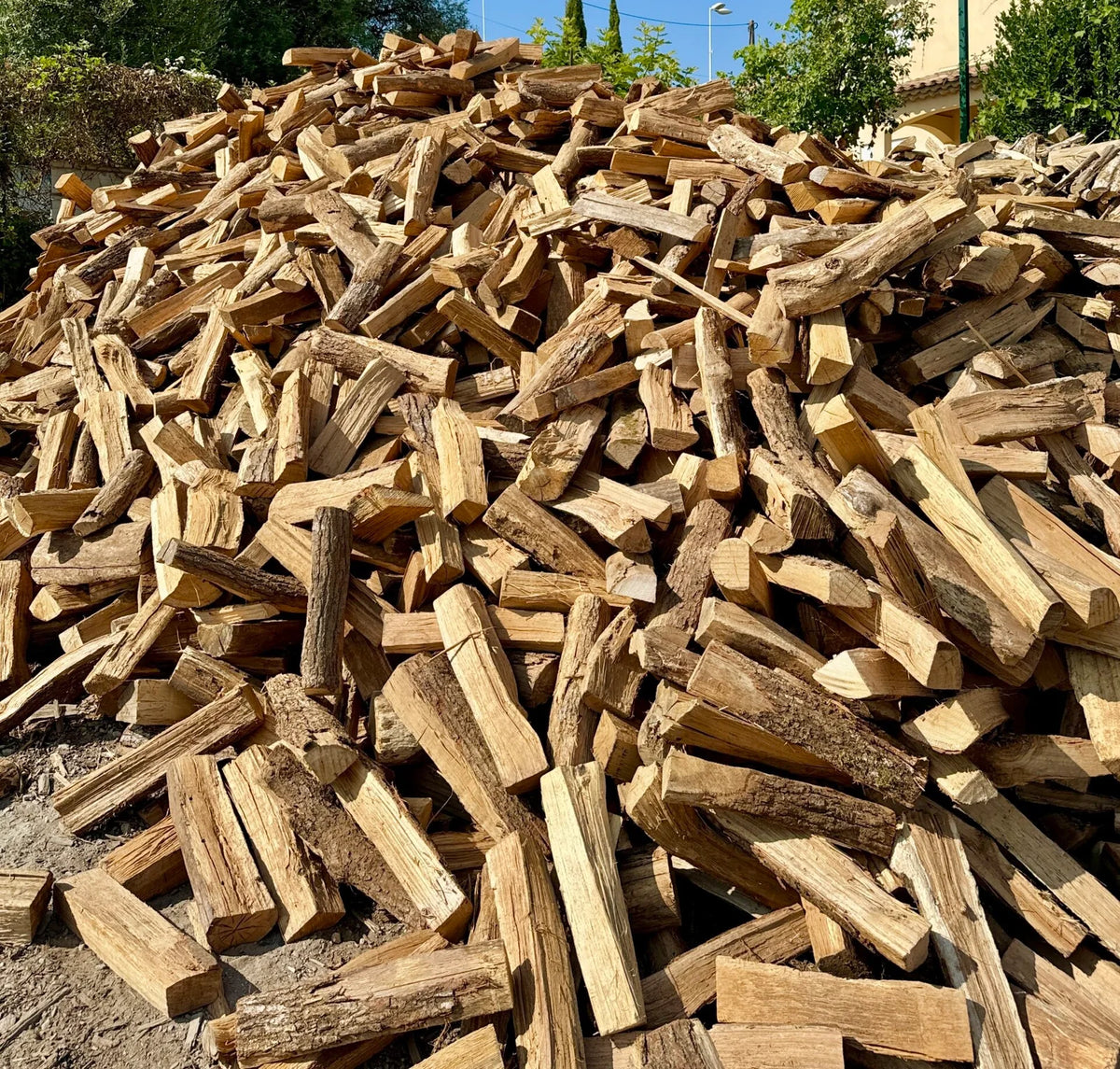 Brennholz in loser Schüttung, geschnitten auf 50 cm, 100 % Hartholz