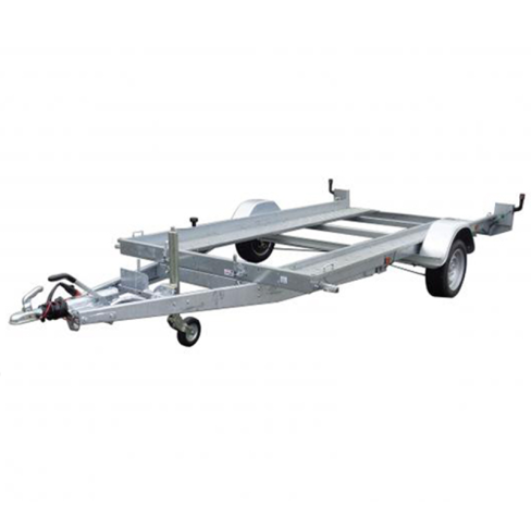 Lider 39770 JAGUAR 1601 kippbarer Autotransporter 361 × 185 cm mit Seilwinde und Unterlegkeilen – 1600/1500/1400/1300 kg