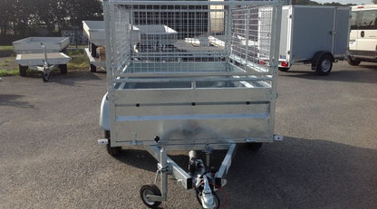 Robuster Lider-Anhänger mit 4 Bremsen – PTAC 750 kg – 200 x 134 cm – 1 Achse