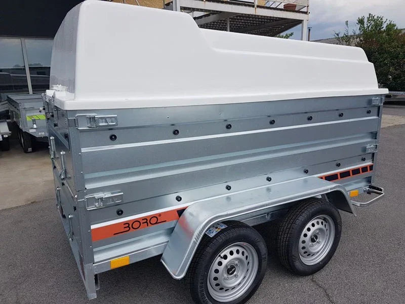 Gepäckanhänger Boro 2 Achsen, 750 kg: Fahren ohne elektronischen Führerschein
