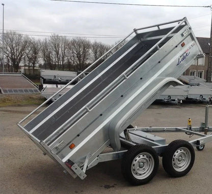 Hochleistungs-Lider-Muldenkipper, PTAC 1500 kg, Doppelachse mit Bremsen