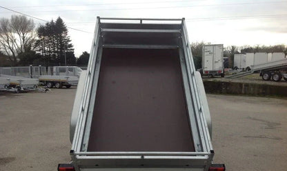 Hochleistungs-Lider-Muldenkipper, PTAC 1500 kg, Doppelachse mit Bremsen