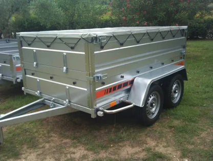 Gepäckanhänger Boro 2 Achsen, 750 kg: Fahren ohne elektronischen Führerschein