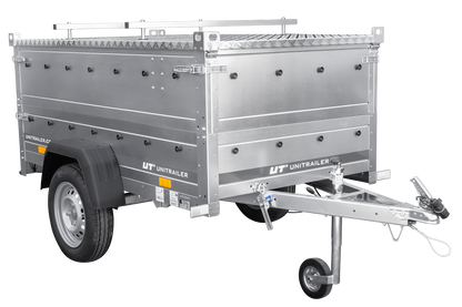 Garden Trailer 200 KIPP Anhänger 200 × 106 cm mit Aluminiumdeckel