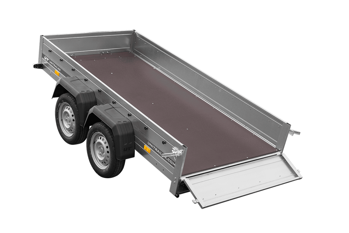 UNITRAILER GARDEN TRAILER 264/2 KIPP Zweiachsanhänger laut Beschreibung