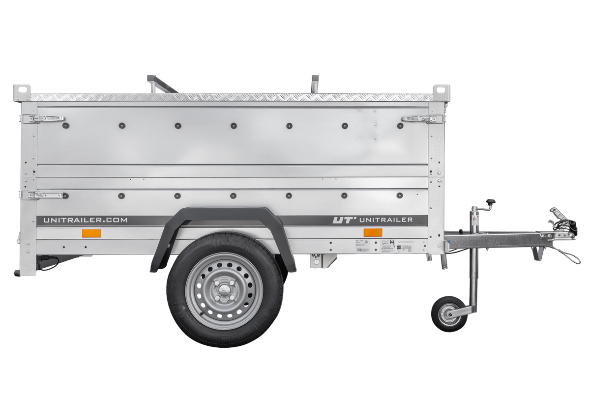 Garden Trailer 200 KIPP Anhänger 200 × 106 cm mit Aluminiumdeckel