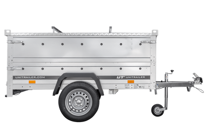 Garden Trailer 200 KIPP Anhänger 200 × 106 cm mit Aluminiumdeckel