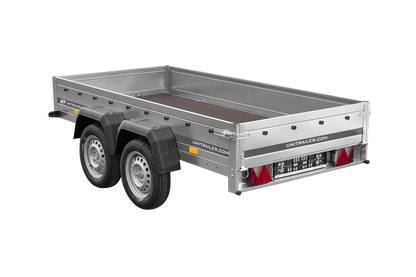 UNITRAILER GARDEN TRAILER 264/2 KIPP Zweiachsanhänger laut Beschreibung