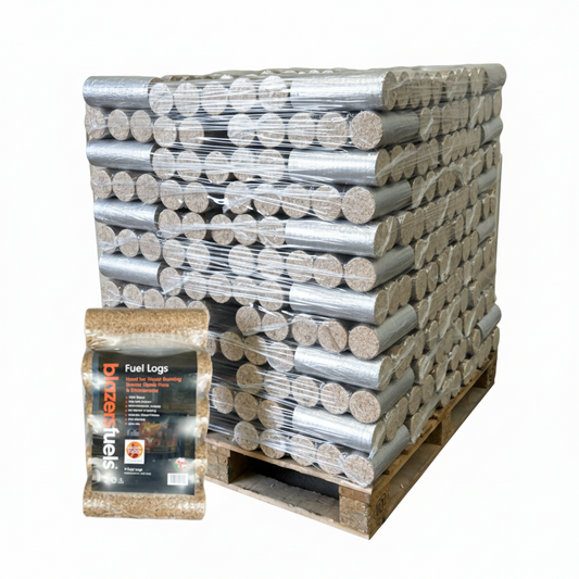 Eco-Log Fuels4Less Holzbriketts – Palette mit 540 Briketts, FSC