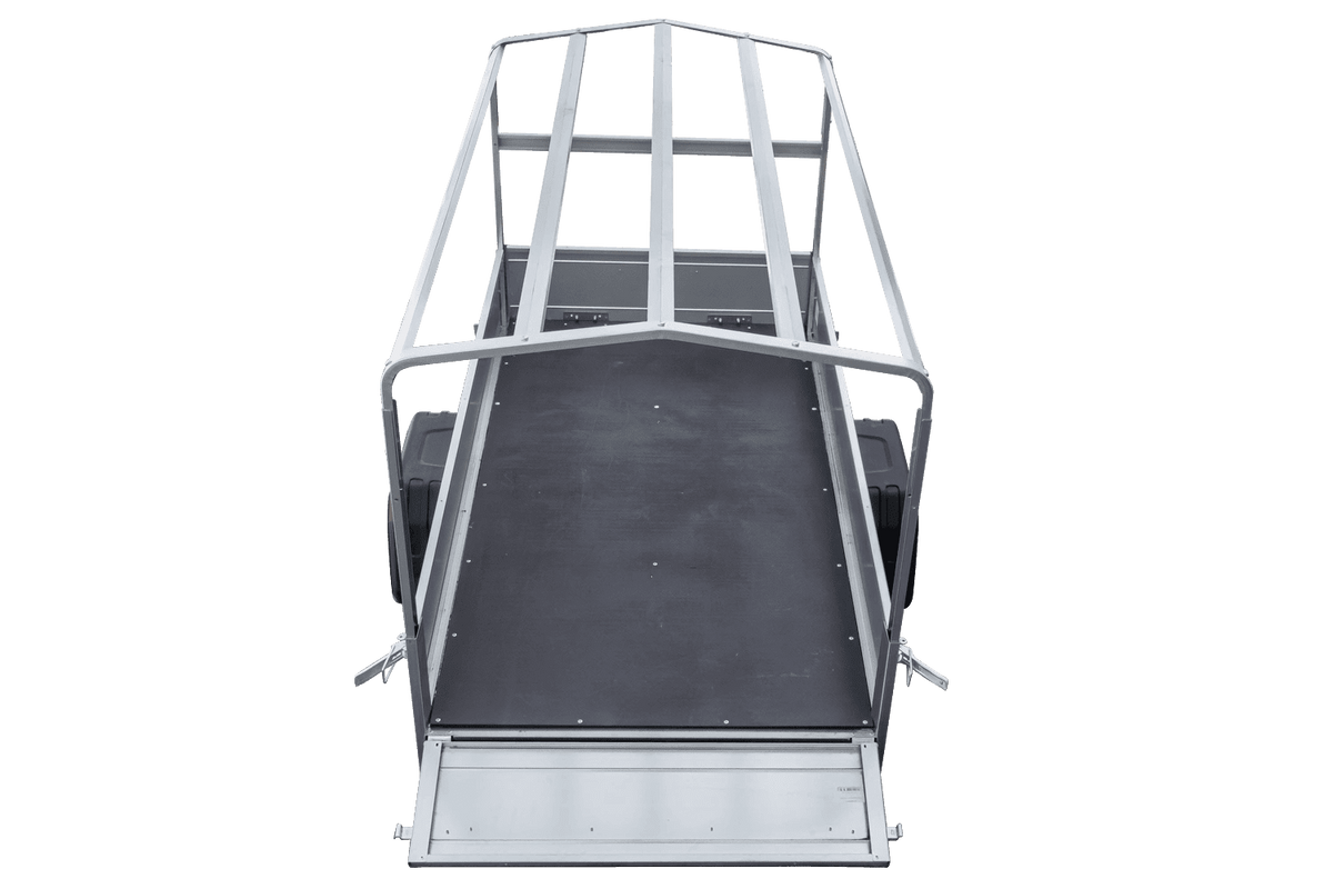 Garden Trailer 200 KIPP Anhänger 200 × 106 cm mit Hochplane, Spriegel und Stützrad – 500 kg laut Produktbezeichnung