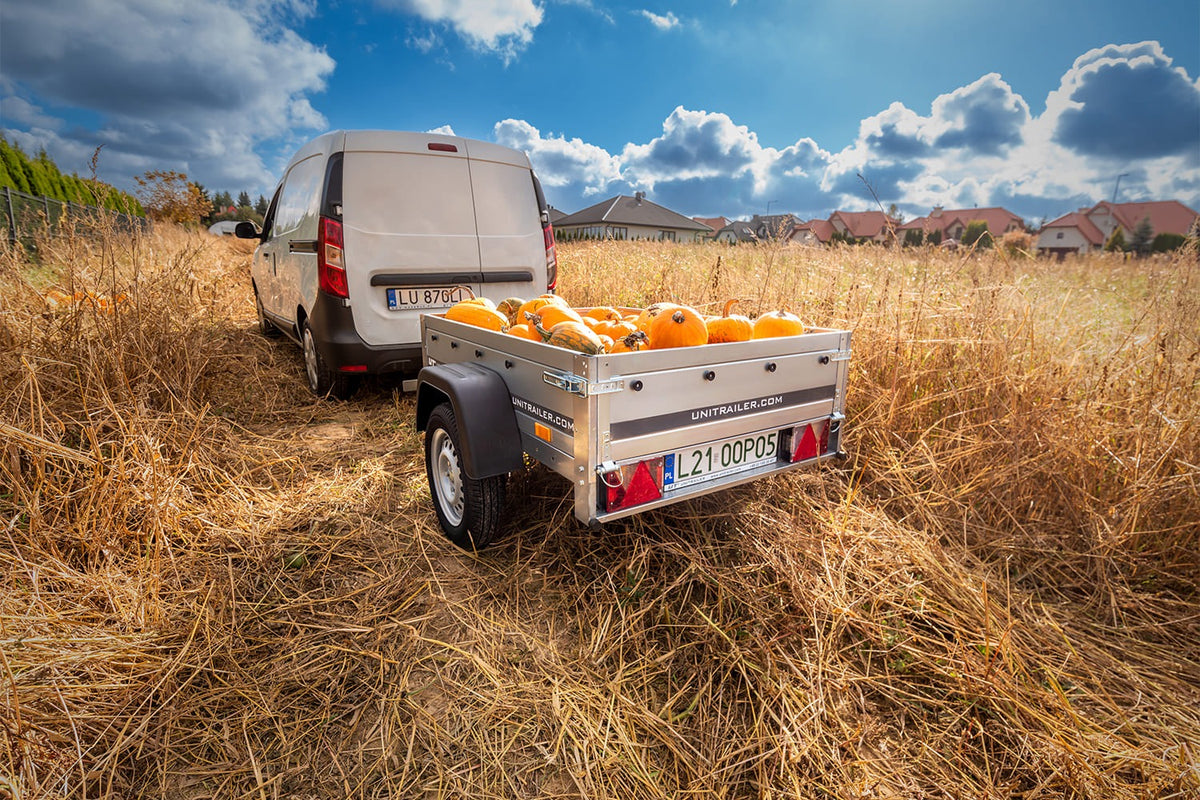 UNITRAILER Garden Trailer 150 KIPP kleiner Anhänger 150 × 106 cm