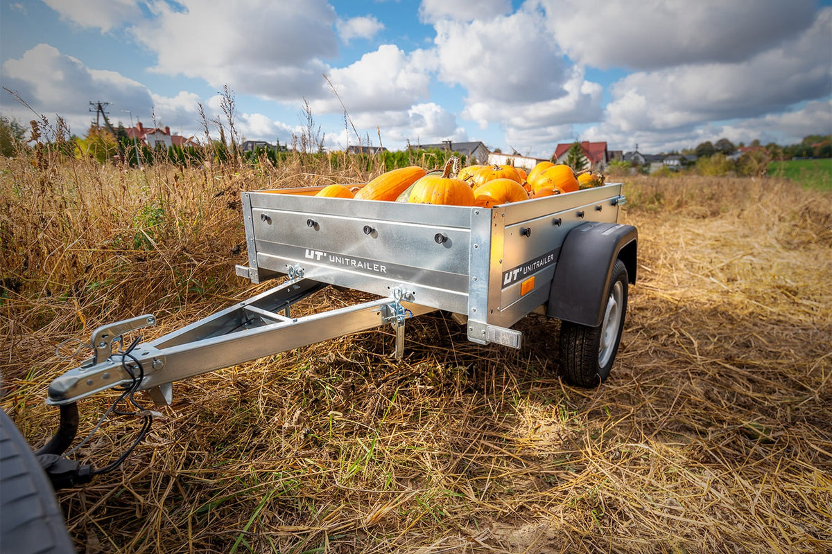 UNITRAILER Garden Trailer 150 KIPP kleiner Anhänger 150 × 106 cm