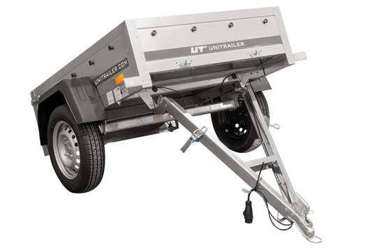 UNITRAILER Garden Trailer 150 KIPP kleiner Anhänger 150 × 106 cm