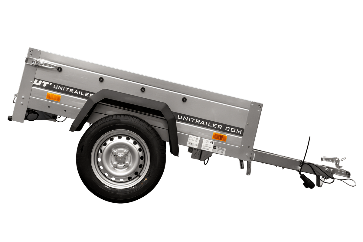 UNITRAILER Garden Trailer 150 KIPP kleiner Anhänger 150 × 106 cm