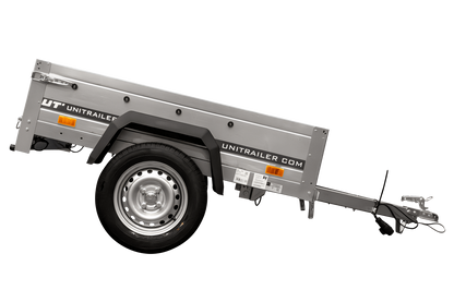 UNITRAILER Garden Trailer 150 KIPP kleiner Anhänger 150 × 106 cm