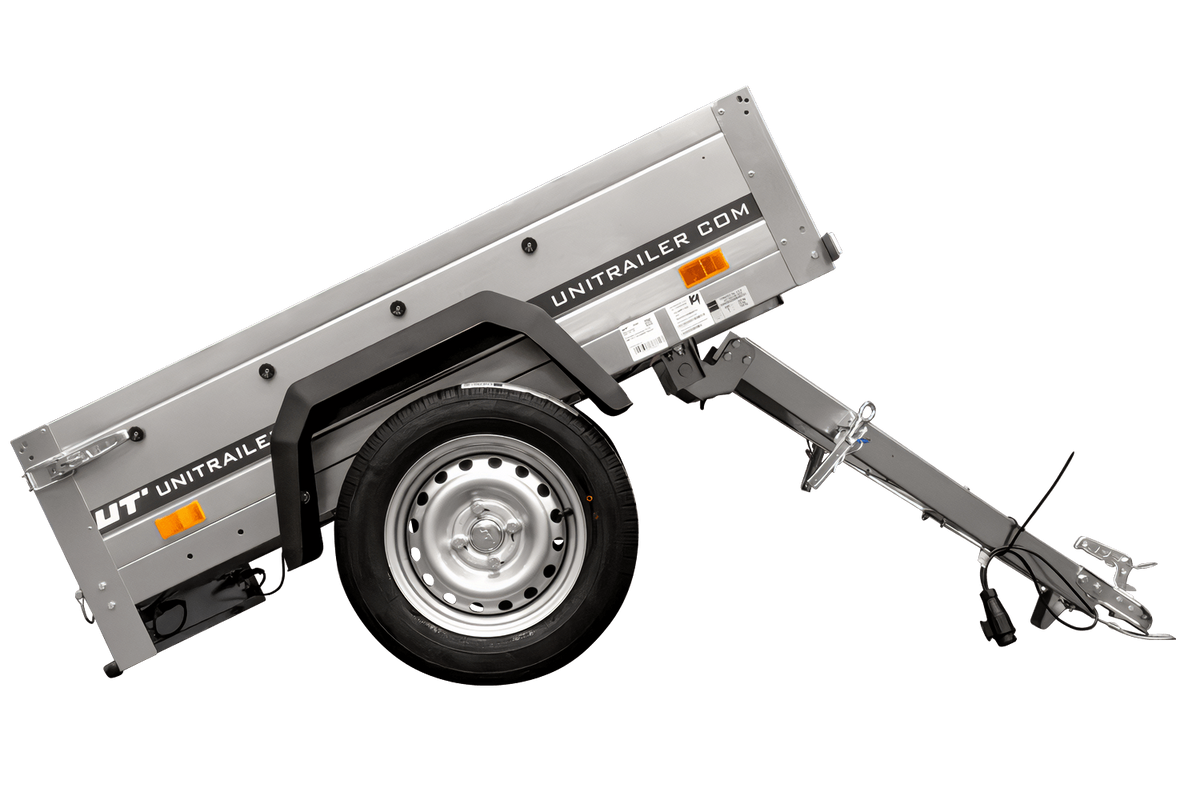 UNITRAILER Garden Trailer 150 KIPP kleiner Anhänger 150 × 106 cm