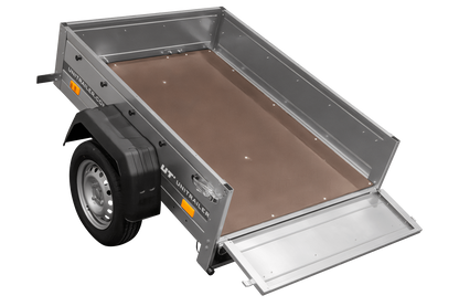 UNITRAILER Garden Trailer 150 KIPP kleiner Anhänger 150 × 106 cm