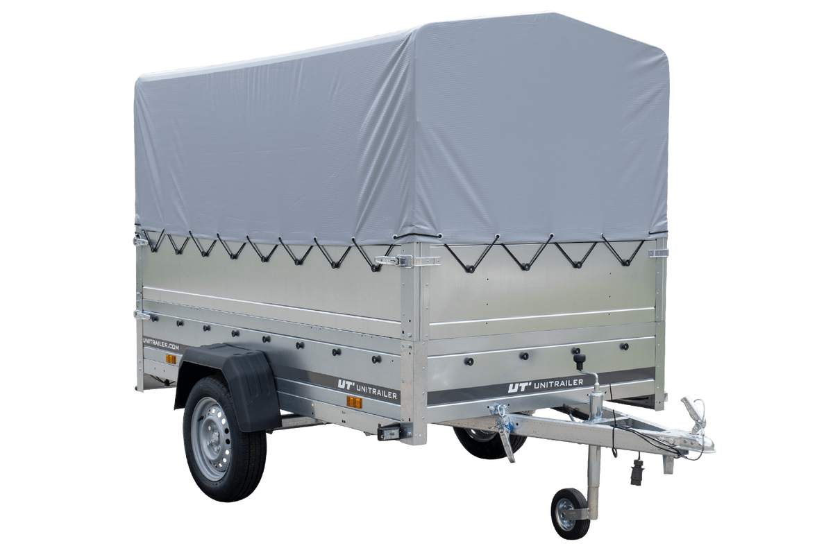 Garden Trailer 230 KIPP Hochplanenanhänger 2,30 × 1,25 m mit Bordwandaufsätzen