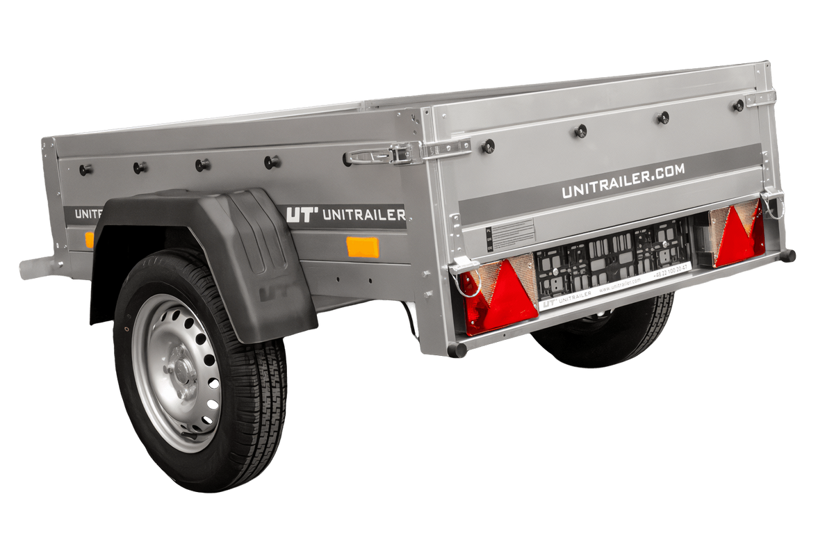 UNITRAILER Garden Trailer 150 KIPP kleiner Anhänger 150 × 106 cm