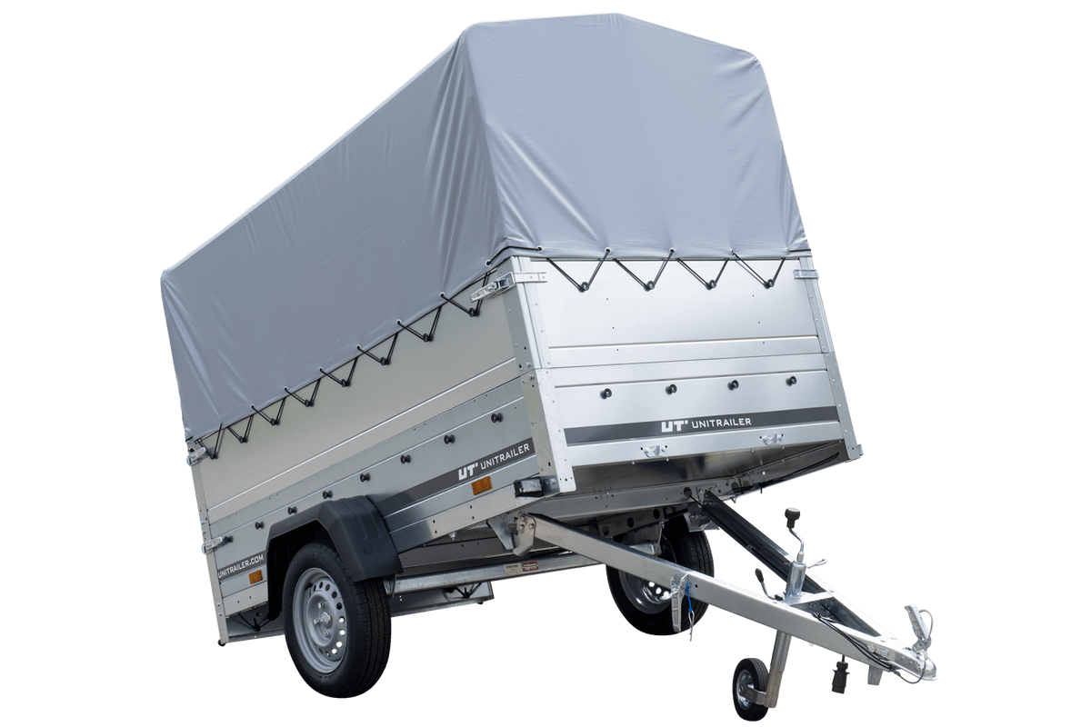 Garden Trailer 230 KIPP Hochplanenanhänger 2,30 × 1,25 m mit Bordwandaufsätzen