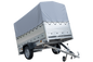 Garden Trailer 230 KIPP Hochplanenanhänger 2,30 × 1,25 m mit Bordwandaufsätzen
