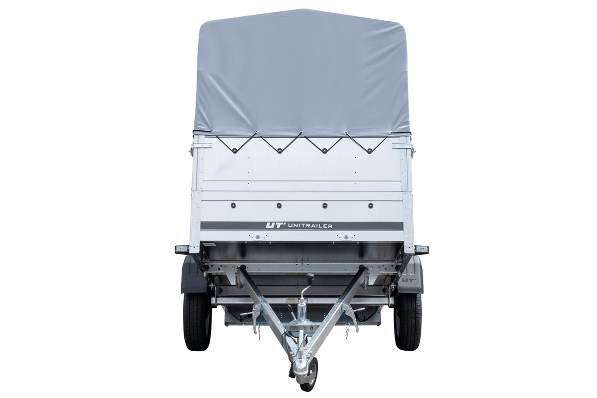 Garden Trailer 230 KIPP Hochplanenanhänger 2,30 × 1,25 m mit Bordwandaufsätzen