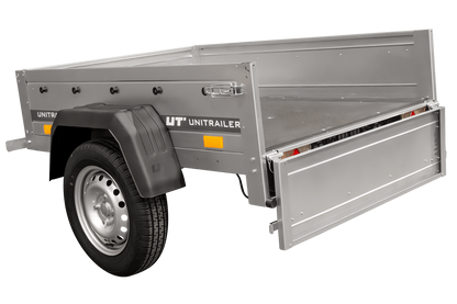 UNITRAILER Garden Trailer 150 KIPP kleiner Anhänger 150 × 106 cm
