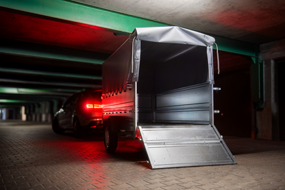 Garden Trailer 230 KIPP Hochplanenanhänger 2,30 × 1,25 m mit Bordwandaufsätzen
