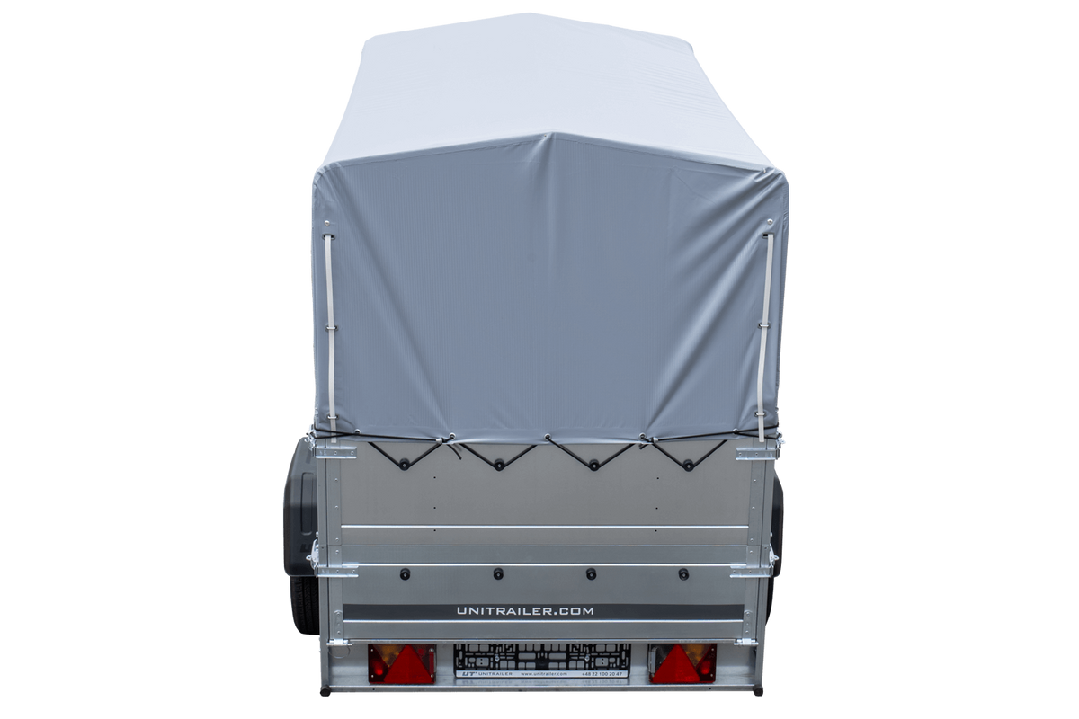 Garden Trailer 230 KIPP Hochplanenanhänger 2,30 × 1,25 m mit Bordwandaufsätzen
