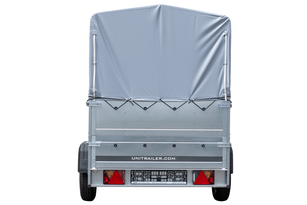 Garden Trailer 230 KIPP Hochplanenanhänger 2,30 × 1,25 m mit Bordwandaufsätzen