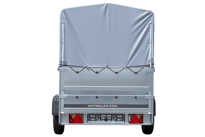 Garden Trailer 230 KIPP Hochplanenanhänger 2,30 × 1,25 m mit Bordwandaufsätzen