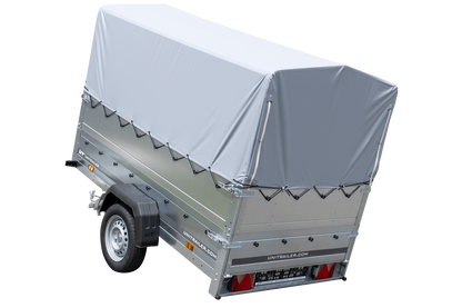 Garden Trailer 230 KIPP Hochplanenanhänger 2,30 × 1,25 m mit Bordwandaufsätzen