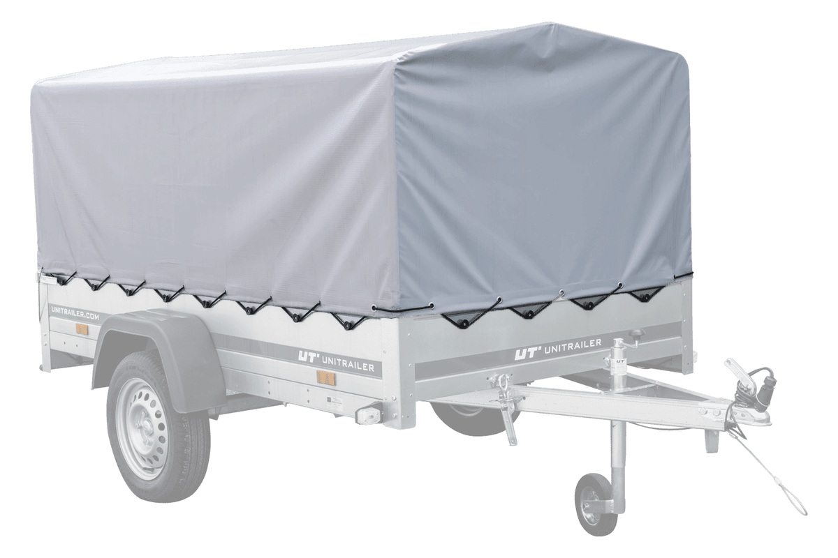 Garden Trailer 230 KIPP Hochplanenanhänger 2,30 × 1,25 m mit Bordwandaufsätzen