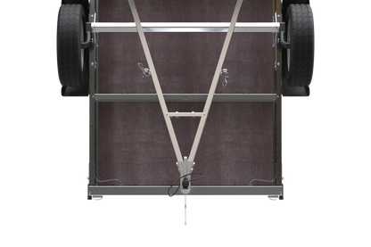 Garden Trailer 201 KIPP Anhänger 200 × 125 cm