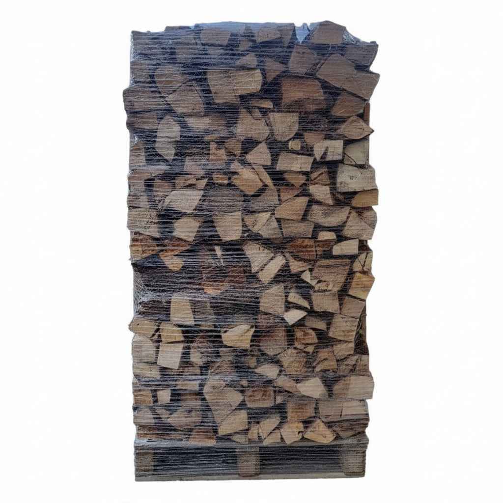 Trockenes Brennholz 30 cm – Palette 2 m³, 3 Raummeter – Eiche, Buche, Hainbuche und Esche