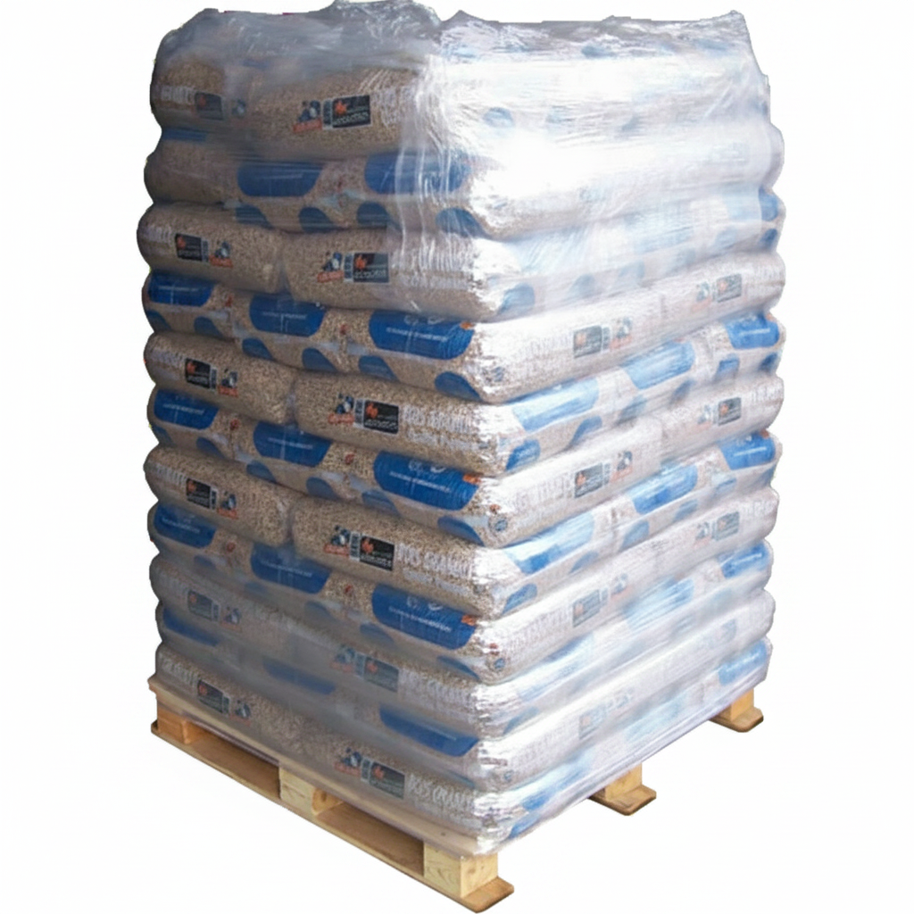 WOODSTOCK-Set aus 2 Premium Granule Paletten – 132 Beutel mit 15 kg (1980 kg)