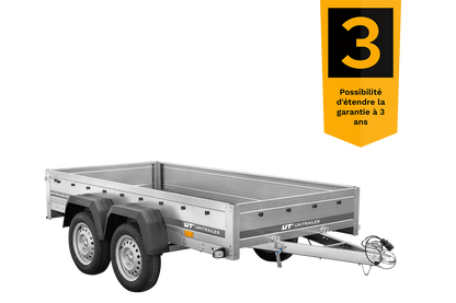 UNITRAILER GARDEN TRAILER 264/2 KIPP Zweiachsanhänger laut Beschreibung