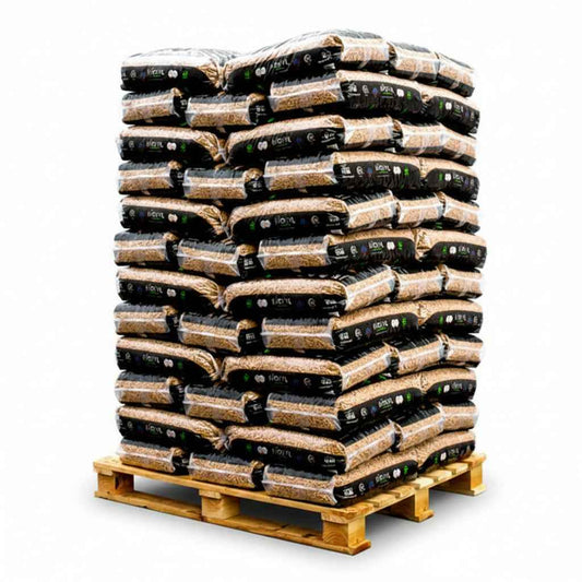 BIOSYL Premium-Holzpellets DINplus – 15-kg-Sack, hohe Leistung