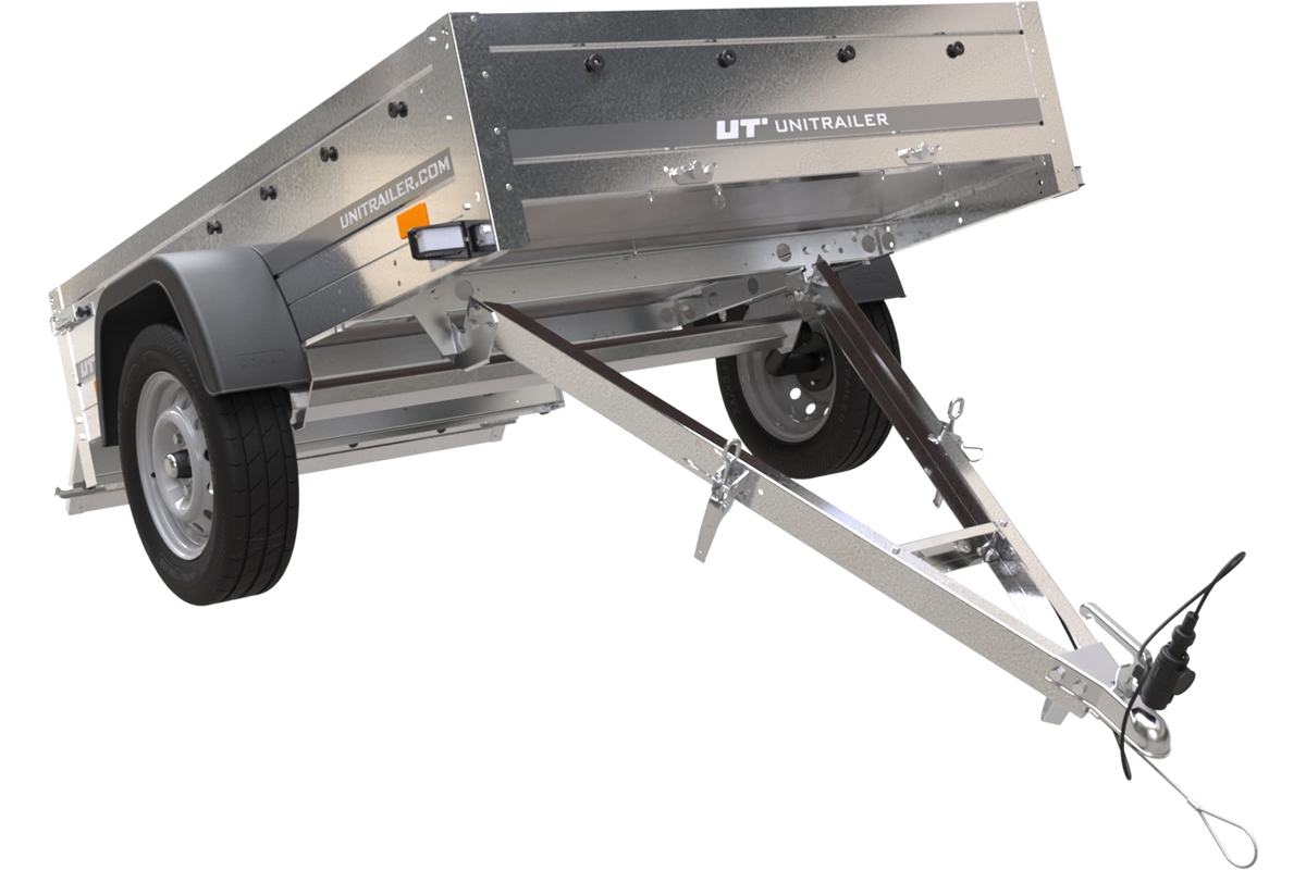 Garden Trailer 201 KIPP Anhänger 200 × 125 cm