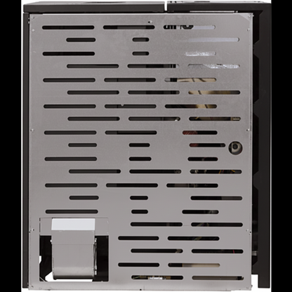 BRONPI-gemischtes Ofenholz und Granulate 10 kW Hybrid Schwarz – WiFi Optional
