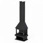 BRONPI Huesca wandmontierter Kaminofen 10 kW – Energieklasse A+
